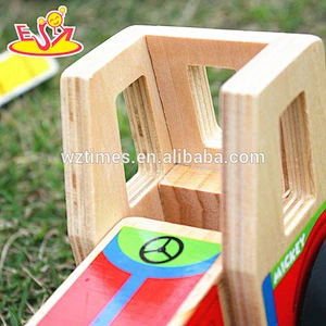 2018 wholesale baby wooden toy truck cheap kids wooden toy truck best children wooden toy truck W04A266