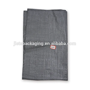 black cheap pp woven empty coffee bean packaging bags factory