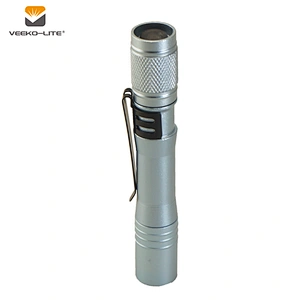 Most Popular 1AAA Battery Trade Pen lamp LED Mini Aluminium Alloy flashlight light
