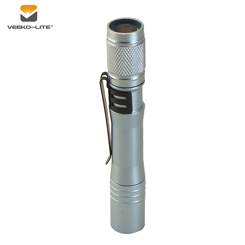Most Popular 1AAA Battery Trade Pen lamp LED Mini Aluminium Alloy flashlight light