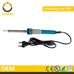 EU Plug 220V 60W Adjustable Temperature Electric Soldering Iron Pen Handle Solder Station Tools Welding Repair