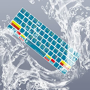 custom keyboard cover Ado be Dreamweaver Hotkeys Slim TPU for mac keyboard cover for macbook touch bar 13 15