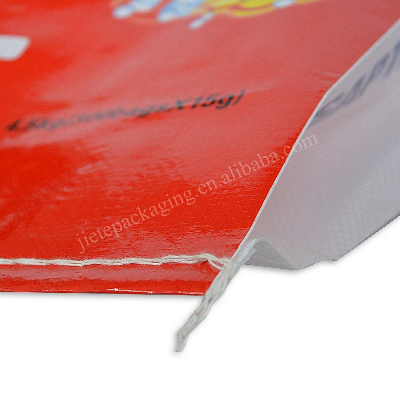 Design printing pp woven detergent packing bag plastic washing powder sack 4.5kg in bulk