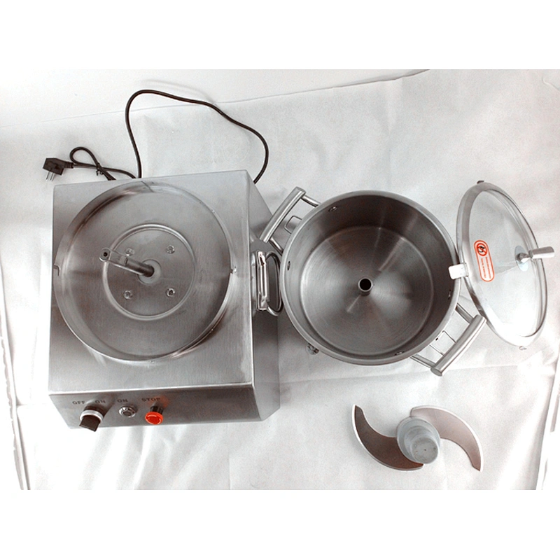 High efficiency and high speed bowl cutter mixer machine and bowl chopper for cutting vegetable
