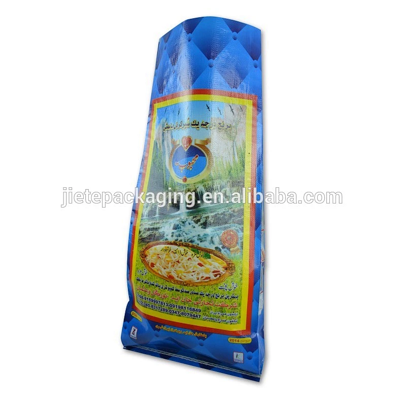printed sweet corn, rice, flour polypropylene storage PP woven bags