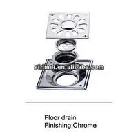 Stainless Steel Floor Trap Drains High Quality Drain Quickly Prevent Filter Decorative Drain Covers Floor Drains KL-6227