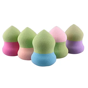 Wholesale beautiful makeup foundation bleding sponge powder puff flawless smooth latex makeup sponge
