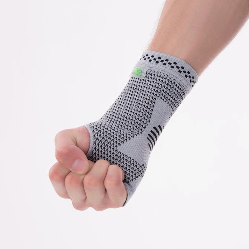 Elastic Brace Bamboo Fiber Support Wrist Gloves Hand Knitted Palm Protector
