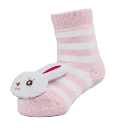 3d cartoon animal head doll baby cute socks