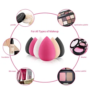 custom shape makeup compressed facial cleansing sponges