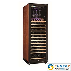Single Zone Stainless Steel Wine Cooler With Led Light (SY-WC168D SUNRRY)