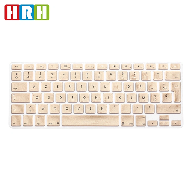 French Silicone Cover Keyboard Custom Colorful Skin laptop keyboard For Mac Book Pro 15 EU Version cover for macbook air 13