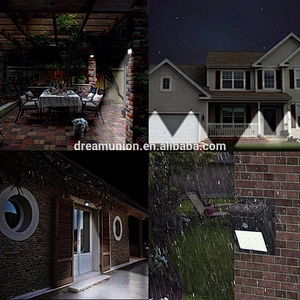 Super Bright 8 LED Solar Motion Sensor Light Waterproof Outdoor Security