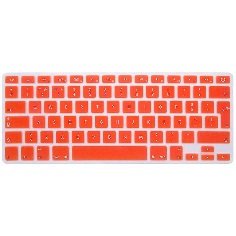 Silicone Portuguese Keyboard skin custom silicone keyboard cover keyboard protector For Macbook Pro 13 Without Touch Bar A1708