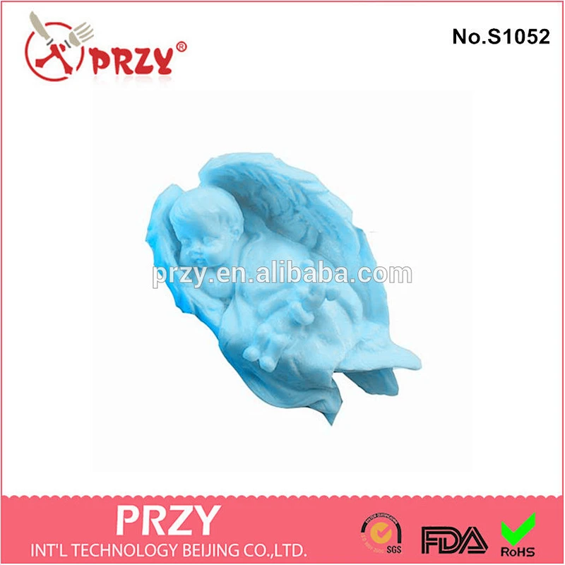 3D silicone baby doll molds/handmade silicone soap molds