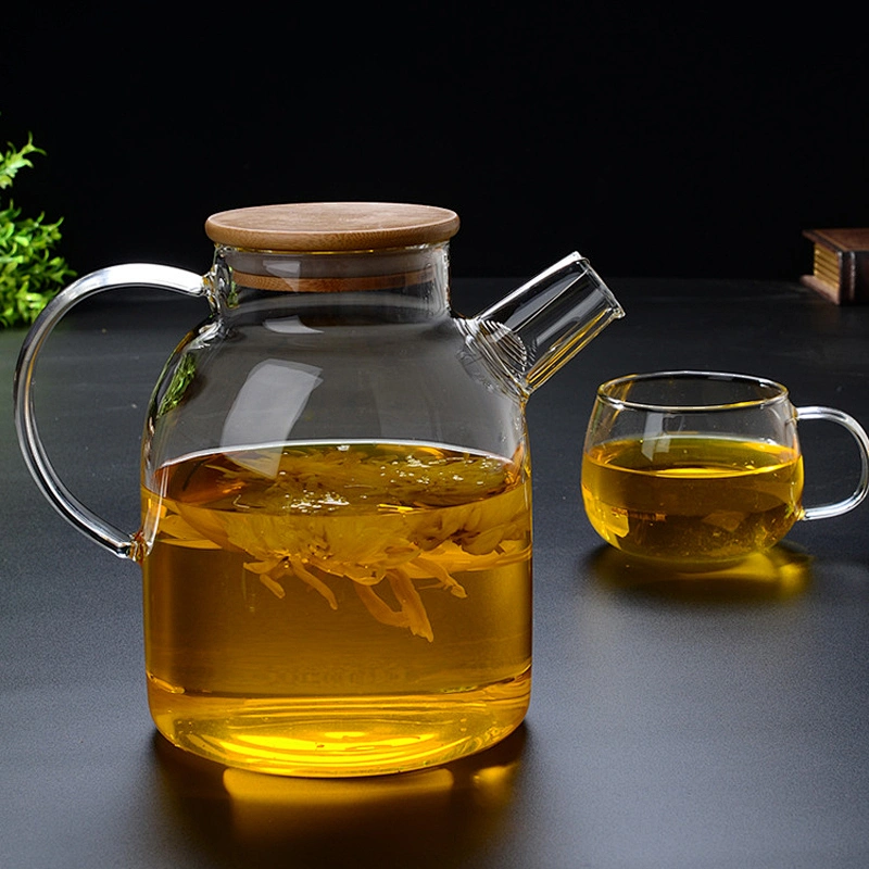 Free Design  Restaurant Tea Pot With Elegant Handle High Quality Tea Kettle For Home