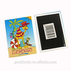 Souvenir gifts tinplate fridge magnet sticker