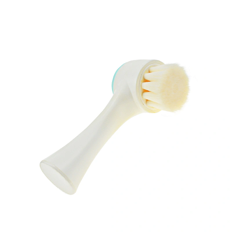 Professional Makeup brushes synthetic hair and silicone double sides face cleaning brush oval multi-purpose makeup brush