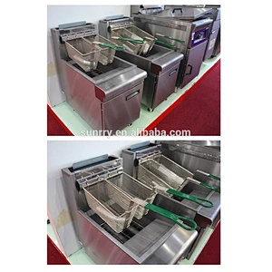 Commercial automatic double tank 2 basket lift henny penny deep fryer for fried chicken