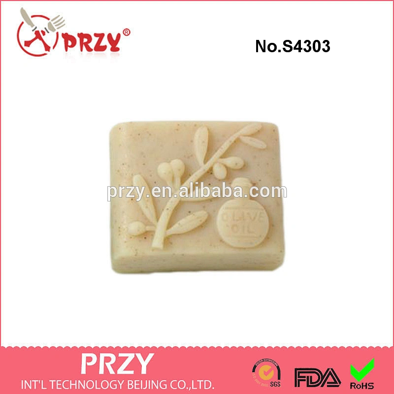 S4303 Olive Oil Handmade Soap Silicone Mold For Soap