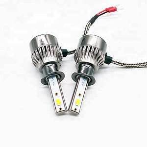Lightech Mini K3S H1 H3 880 881 fog head light 6000Lm Automatic LED Headlight Bulbs for 12V Cars