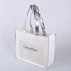 White rectangular silver handle shoe box wholesale