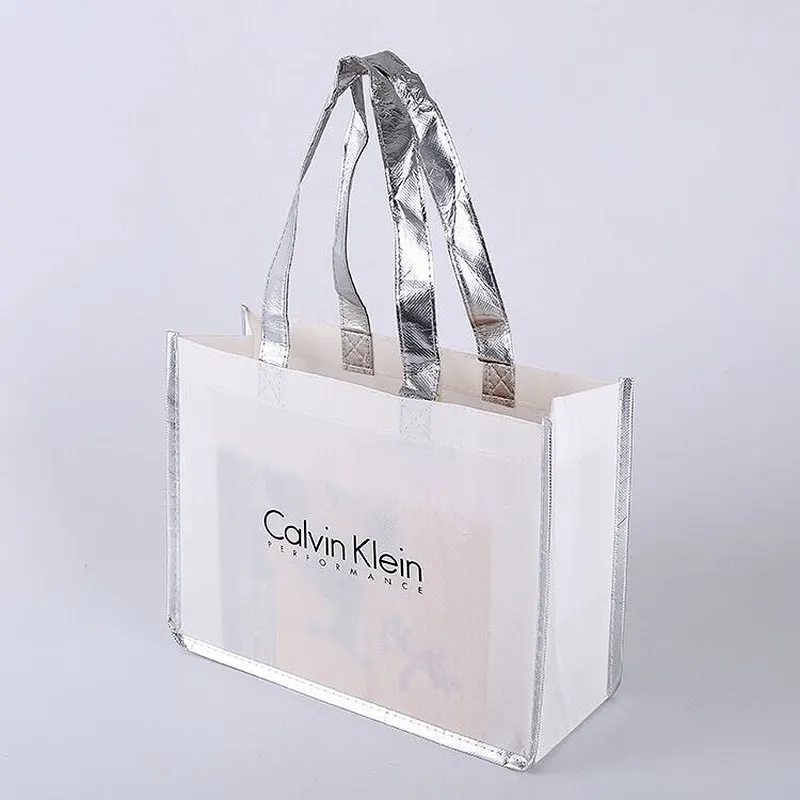White rectangular silver handle shoe box wholesale