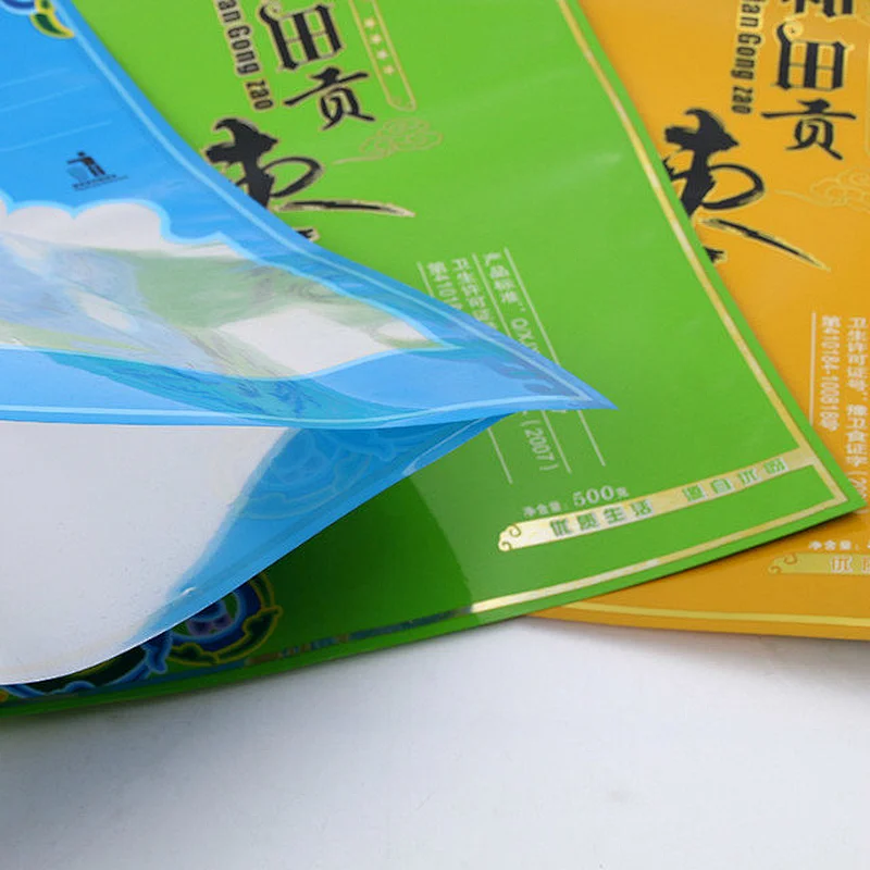 The custom color printing PE bag is used for jujube packaging