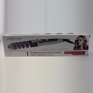 110-240V Professional Curl-E Hair Curler Wand Ceramic Curling Iron Curly Pro Perfect wave