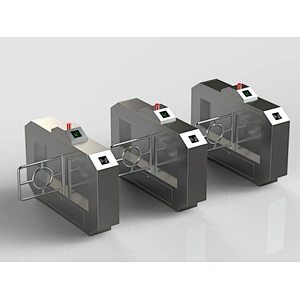 Subway And School Stainless Steel Access Control Swing Barrier Turnstiles