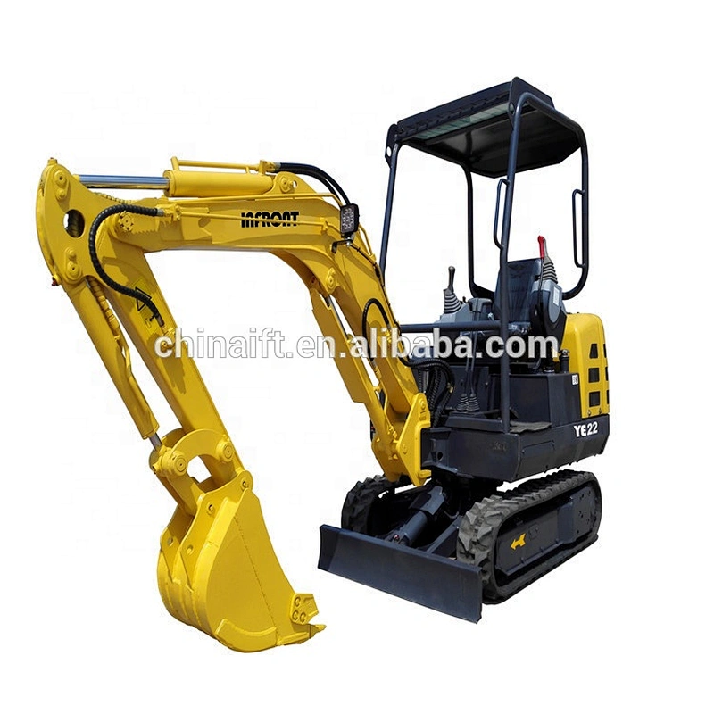 Agricultural Garden crawler excavator 2ton for farm planting