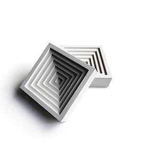 S9100 PRZY Pen holder concrete mold Flower pot molds Square Ashtray Molds DIY Concrete Mold
