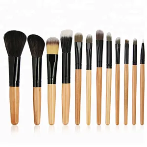 12PCS Makeup Brushes Set Powder Foundation Cream Blush Eyeshdow Lip Brush Sexy Leopard PU Case Beauty Cosmetic Tool Kits