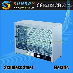 Electric food warmer for home with 5 layers indian food warmer showcase (SUNRRY SY-WD5A)
