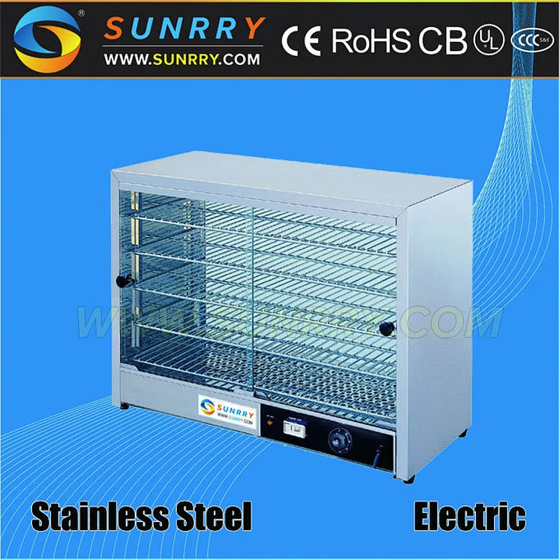 Electric food warmer for home with 5 layers indian food warmer showcase (SUNRRY SY-WD5A)