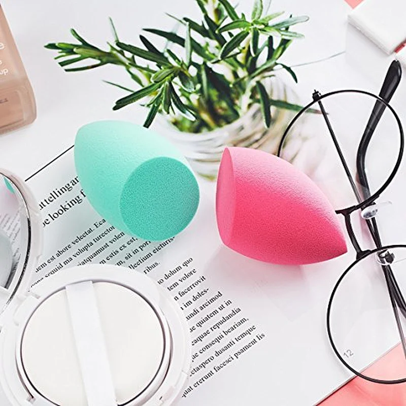 2pc makeup remover puff sponge for Liquid Creams