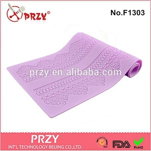 high quality silicone lace mats for cake decorating