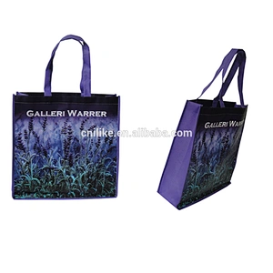 Recycled promotion bottle PET non woven shopping bag
