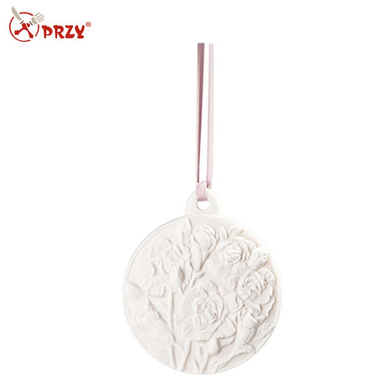 Carnation Pendant Silicone Aromatherapy tablet Mold