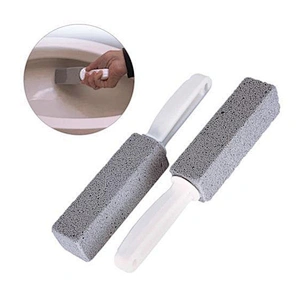 Magic Pumice Natural Stone Toilet Scrubber Heavy Duty Cleaning Stain Remover 1 or 2pcs