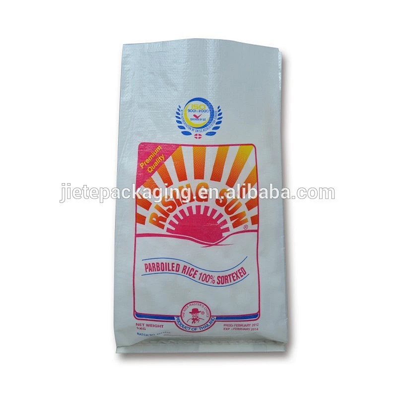 agricultural products kamal basmati rice packing pp woven bags for 2kg 5kg 10kg