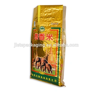 thai jasmine rice pp woven bag 23kg