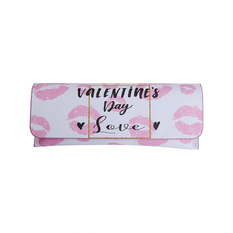 Custom full color printing sunglass spectacle case with heart