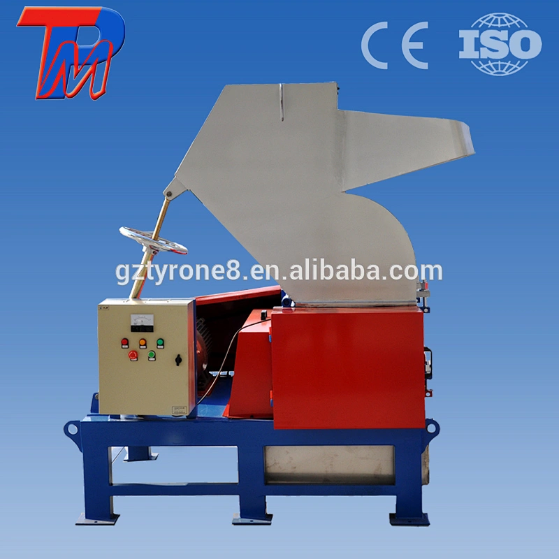 plastic rubber tyre crusher machine for sale