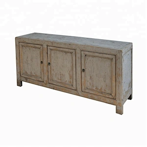 wholesale chinese vintage distressed rustic storage sideboard furniture