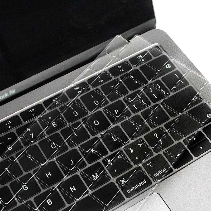 Waterproof Clear Transparent Laptop Keyboard Cover laptop skin For MacBook Air 13