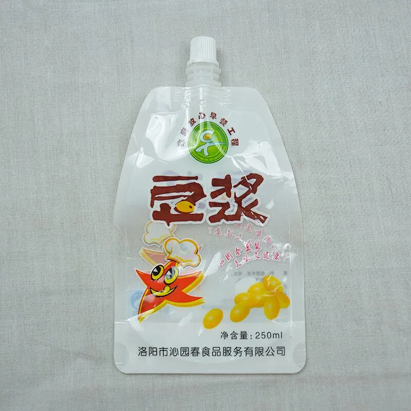 Customized wholesale PE plastic bag for jelly beverage packaging