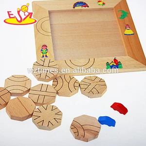 Wholesale kids wooden maze game cheap baby wooden maze game hottest wooden maze game W14A110