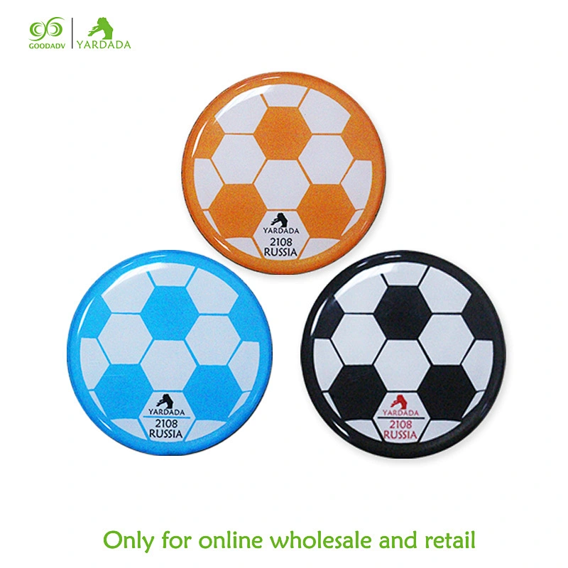 2018 football cup popular gifts crystal epoxy fridge magnet wholesale environmental material, gift fridge magnet in stock