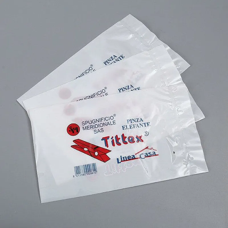 Custom wholesale multi-style PE transparent plastic bag